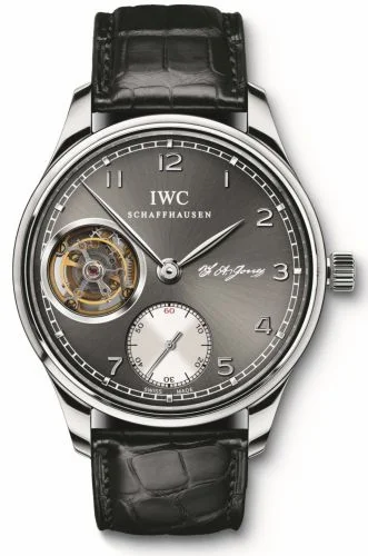 IWC Portugieser Tourbillon Hand-Wound F.A. Jones White Gold / Ardoise IW5447-03 (IW544703)